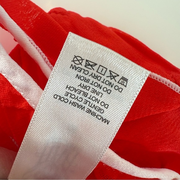 NWT Free People HAH Fly Girl Mesh Panty in Blood Orange, Size Small - Picture 7 of 8